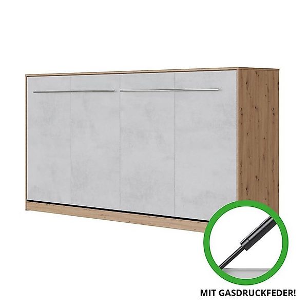 SMARTBett Schrankbett SMARTBett Standard 90x200 Komfort Lattenrost horizont günstig online kaufen