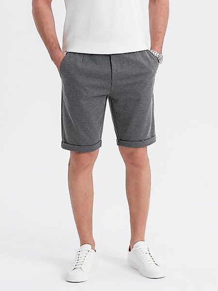 OMBRE Sweatshorts Shorts für Herren mit strukturiertem Strickgummiband günstig online kaufen