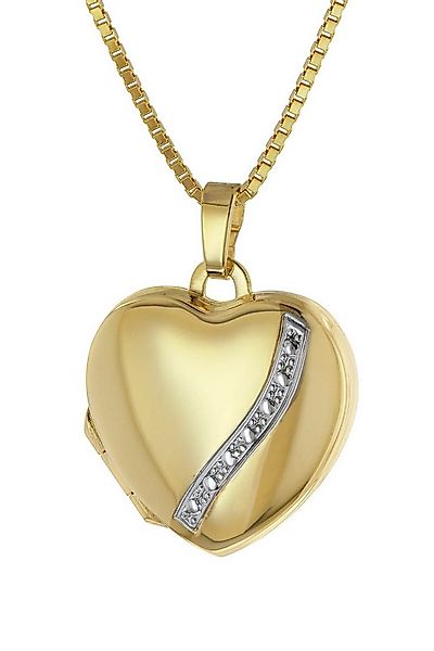 trendor Kette mit Anhänger Gold 333 / 8K mit Vergoldeter Damen- günstig online kaufen