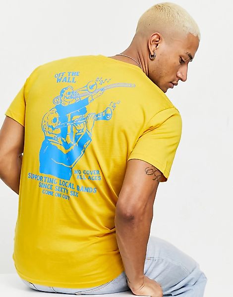 Vans – Local Gig – T-Shirt in Gelb günstig online kaufen