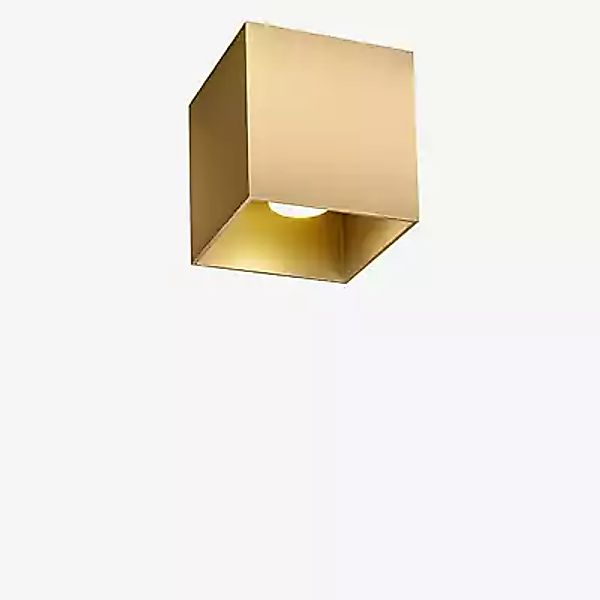 Wever & Ducré Box 1.0 Deckenleuchte LED, champagner - 3.000 K - phasendimmb günstig online kaufen