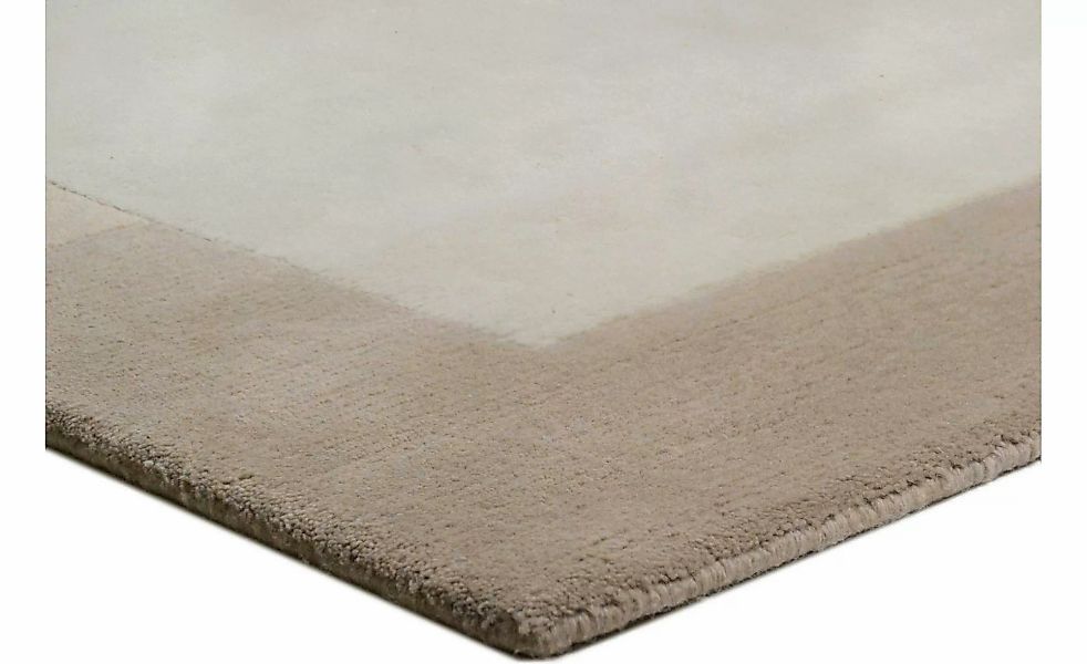 THEKO Wollteppich  Royal Ganges ¦ beige ¦ Viskose ¦ Maße (cm): B: 240 H: 1, günstig online kaufen