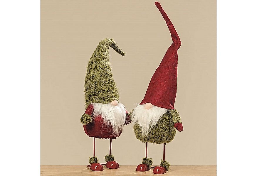 BOLTZE GRUPPE GmbH Dekofigur Dekofigur Billy Wichtel grün/rot H.53 cm Stück günstig online kaufen