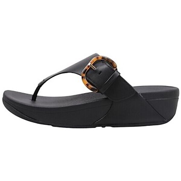 FitFlop  Sandalen LULU RESIN-BUCKLE LEATHER TOE-POST günstig online kaufen