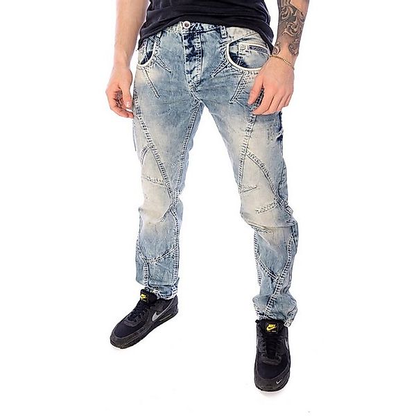 Cipo & Baxx Regular-fit-Jeans Jeans mit moderner Waschung günstig online kaufen