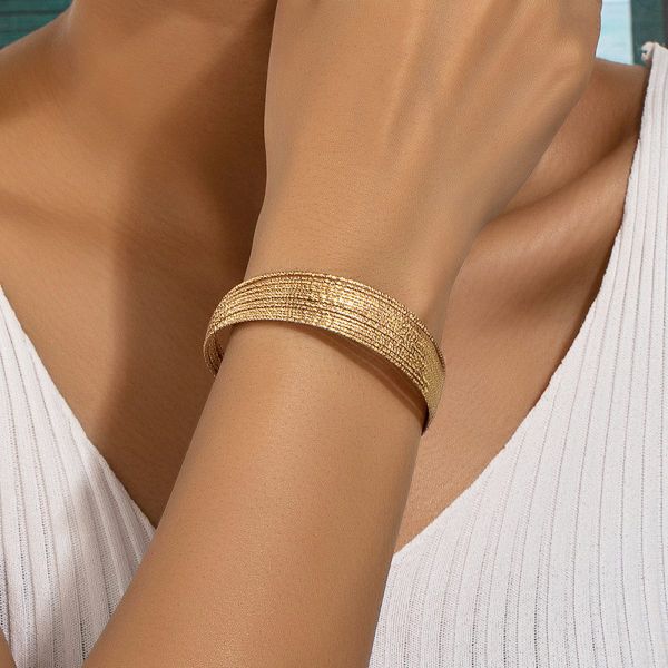KARMA Armreif silber gold Armschmuck Damen günstig online kaufen