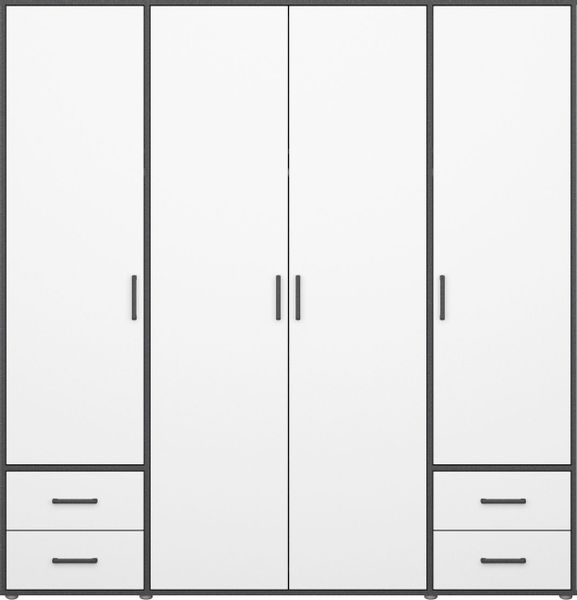 rauch Drehtürenschrank "Kleiderschrank Schrank Garderobe Wäscheschrank VOYA günstig online kaufen