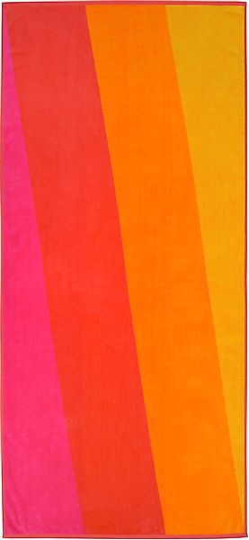 Dyckhoff Strandtuch "Sunset" kuscheliges Velours günstig online kaufen