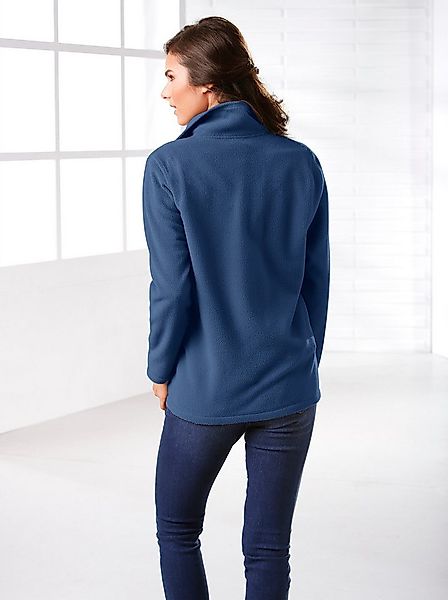Sieh an! Fleecejacke Fleece-Jacke Langarm günstig online kaufen