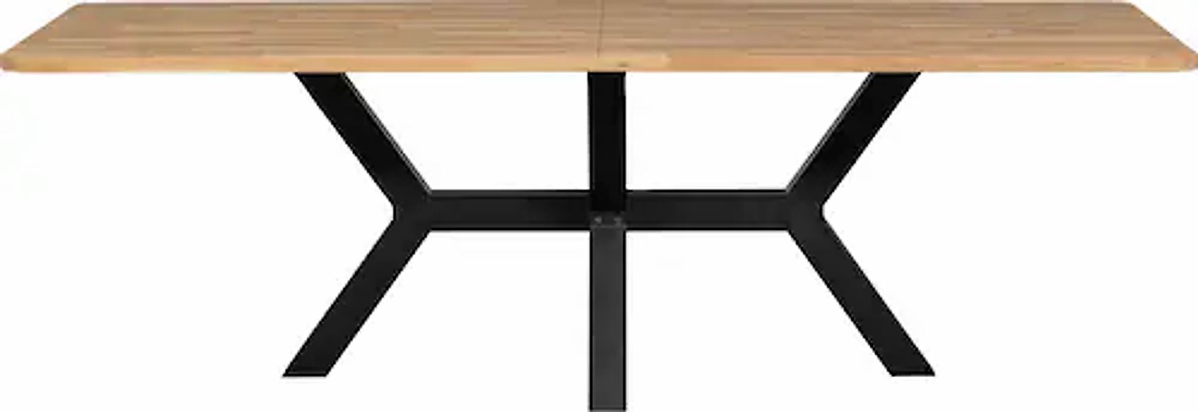WOOOD Esstisch »Tablo«, Holz teilmassiv, rechteckige Form, H 77 cm x B 240 günstig online kaufen