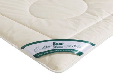 fan Naturhaarbettdecke "Wolle Anti Milbe" warm Füllung 97Wolle3sonstigeFase günstig online kaufen