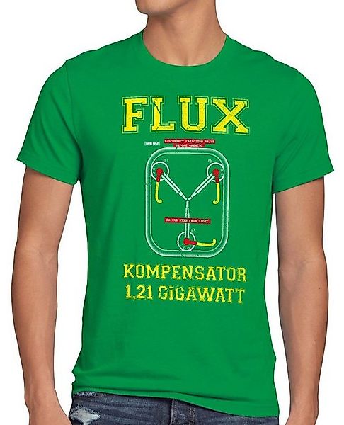 style3 T-Shirt Flux Kompensator Game Gamer Zukunft Zurück Zeitreise delorea günstig online kaufen