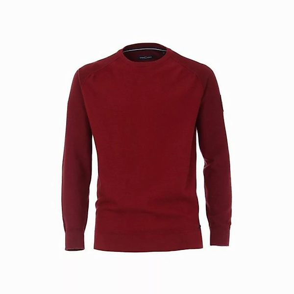 VENTI Rundhalspullover rot regular fit (1-tlg) günstig online kaufen