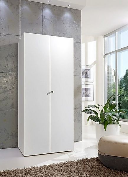 freiraum Mehrzweckschrank Multiraumkonzept (BxH: 80x185 cm) in WEISS mit 2 günstig online kaufen