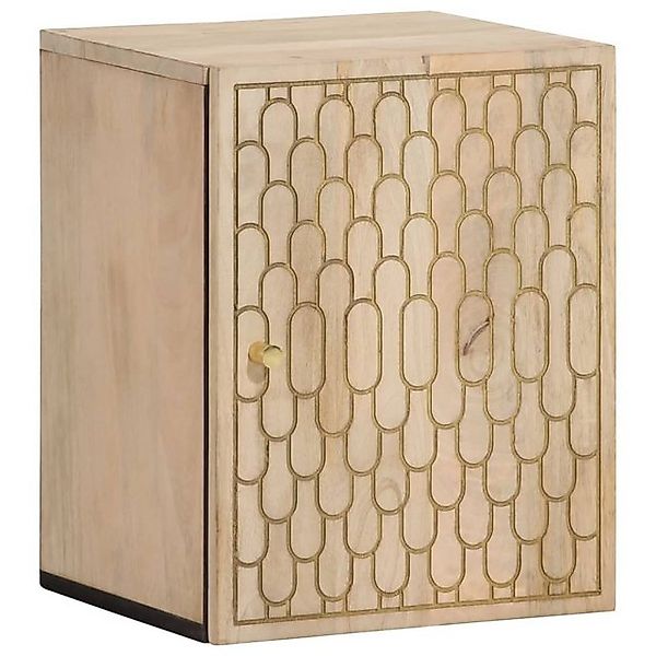 vidaXL Hängeschrank Bad-Wandschrank 38x33x48 cm Massivholz (1-St) günstig online kaufen