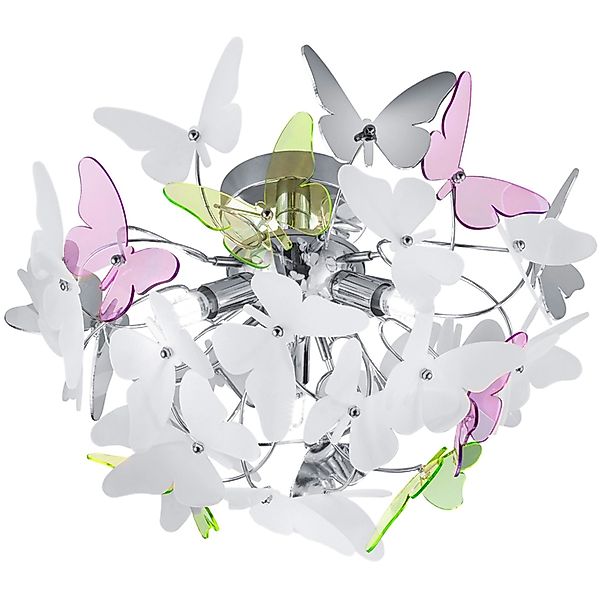 Reality Leuchten Deckenleuchte Butterfly, Deckenlampe in Schmetterlings-Opt günstig online kaufen