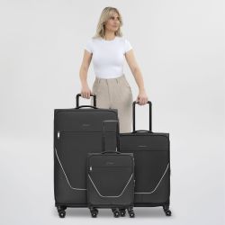 Stratic Trolleyset taska, 4 Rollen, (3-teilig, günstig online kaufen