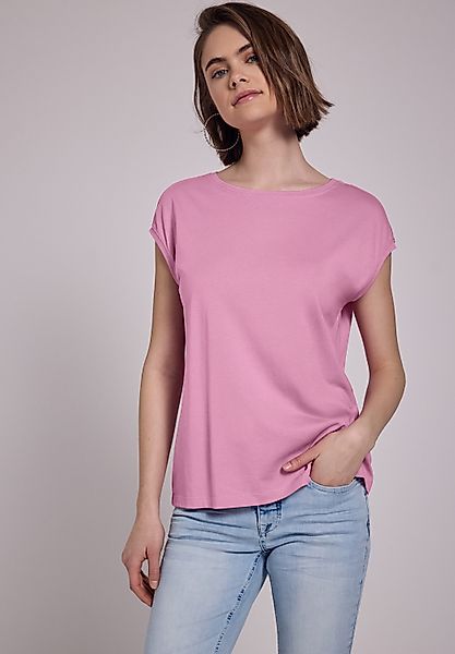 STREET ONE STUDIO T-Shirt, mit U-Boot-Ausschnitt günstig online kaufen