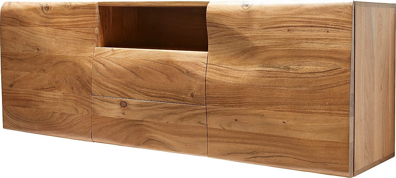 DELIFE Sideboard New, Live-Edge Akazie Natur günstig online kaufen