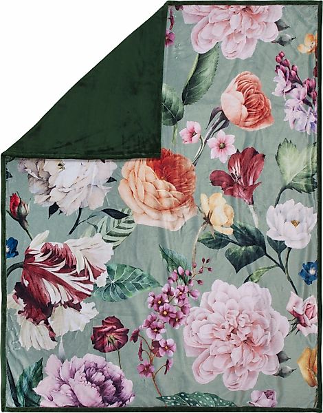 Plaid Fiori, Descanso, Sehr Weich, Kuscheldecke, günstig online kaufen