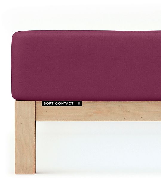 Schlafgut Spannbettlaken Soft Contact, Feinbiber, Gummizug: günstig online kaufen