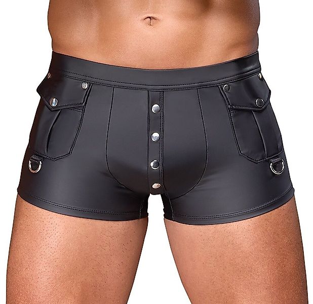 NEK Boxershorts Boxershorts mit Druckknöpfen und Taschen - schwarz (1-St) B günstig online kaufen