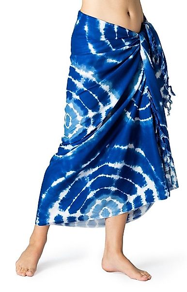 PANASIAM Pareo Sarong Tie-Dye farbenfrohes Hüfttuch günstig online kaufen