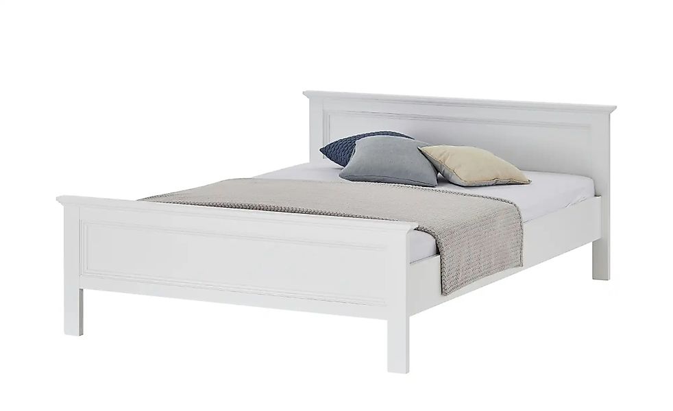 Bettgestell  Laurito ¦ weiß ¦ Maße (cm): B: 147 H: 80 T: 209.0 Betten > Bet günstig online kaufen