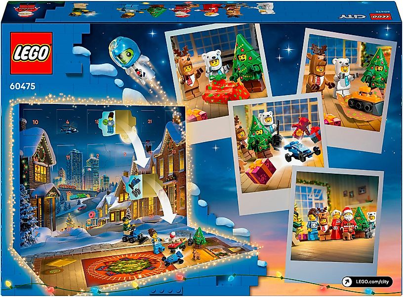 LEGO® Spielzeug-Adventskalender Spielbausteine, (60475), LEGO City günstig online kaufen