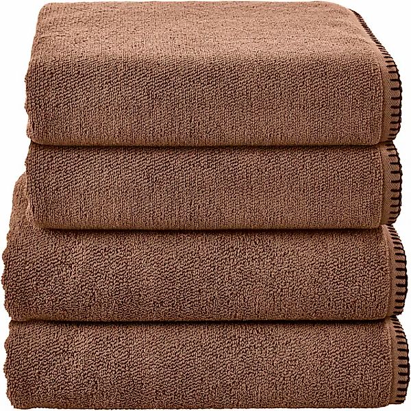 done.® Handtuch Set »Deluxe Prime«, (Set, 4 St., 2 Gästetücher (30x50 cm)-2 günstig online kaufen