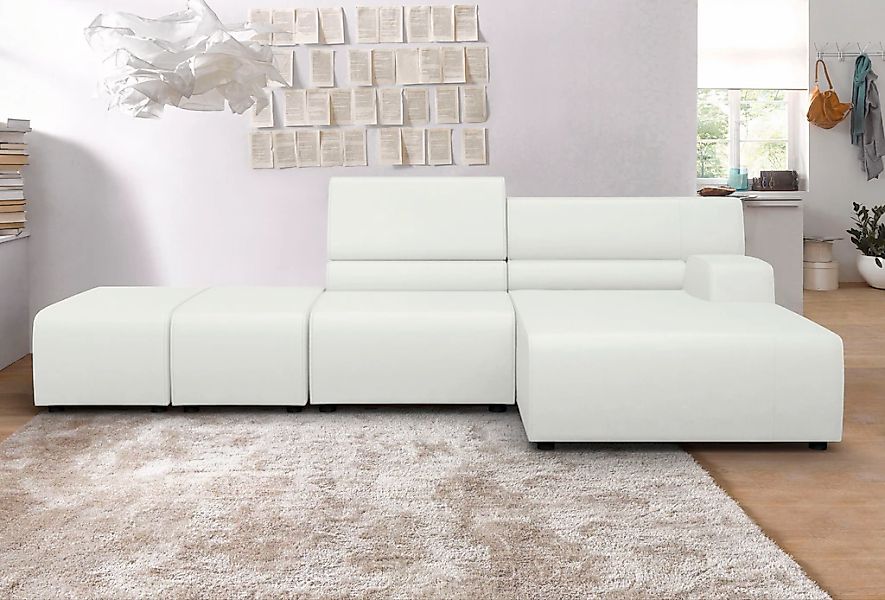 Egoitaliano Ecksofa "Babouche, Designsofa mit außergewöhnlichem Sitzkomfort günstig online kaufen