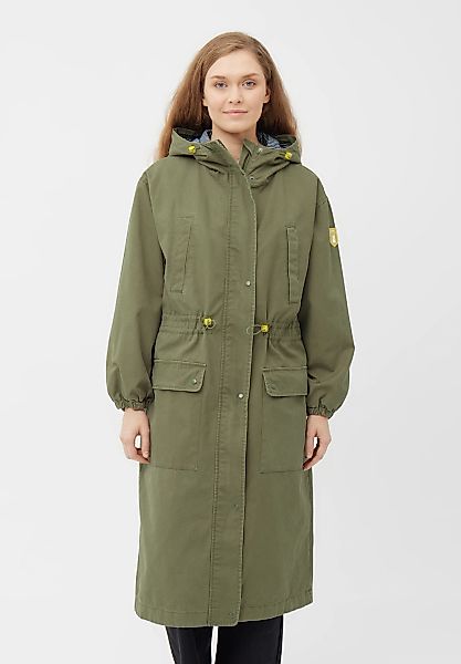 Derbe Langmantel "Milby", Canvas Jacke, Innentasche, Baumwolllining günstig online kaufen