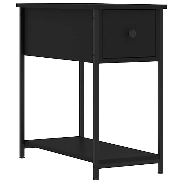 vidaXL Nachttisch Nachttisch Schwarz 30x60x60 cm günstig online kaufen