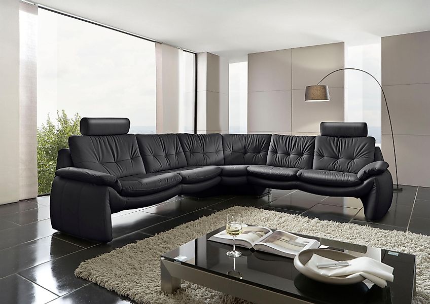 PLACES OF STYLE Ecksofa "Luna L-Form", in einzigartiger Optik günstig online kaufen
