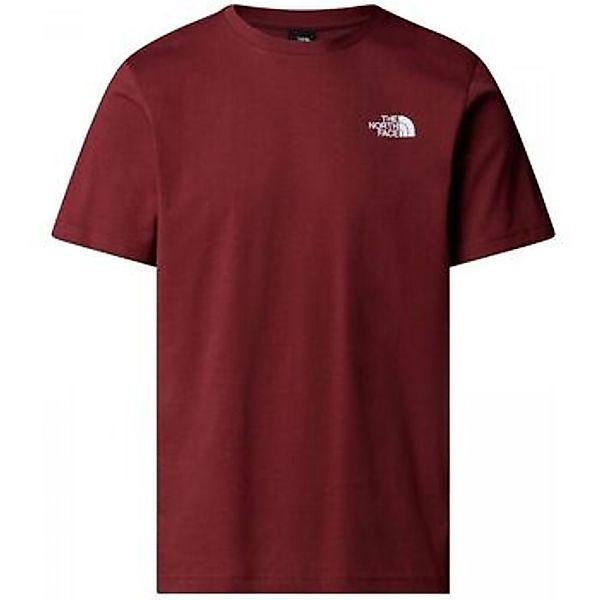 The North Face  T-Shirts & Poloshirts NF0A87NP M SS BOX NSE TEE-O31 SUMAC/A günstig online kaufen