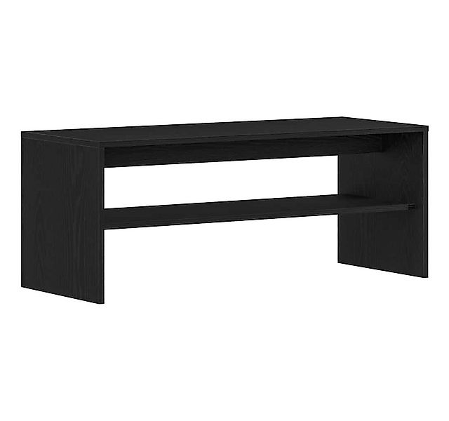 vidaXL TV-Schrank TV-Schrank Schwarz Eichen-Optik 100x40x40 cm Holzwerkstof günstig online kaufen