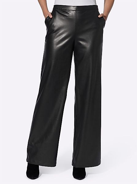 heine Jerseyhose Lederimitathose Innenbeinlänge ca. 78 günstig online kaufen