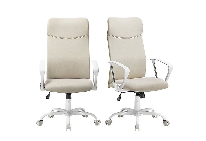 SONGMICS Bürostuhl (2 St), Atmungsaktiver Netzbezug, höhenverstellbar und n günstig online kaufen