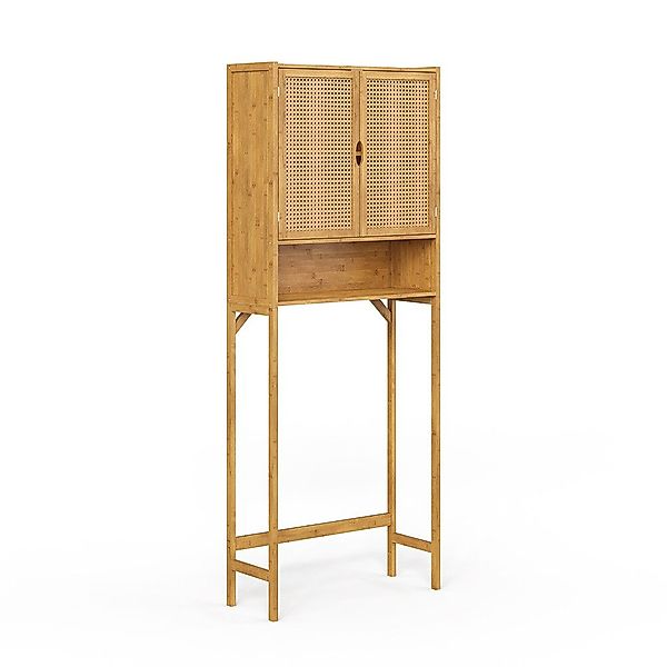 Vicco Waschmaschinenumbauschrank Eloa, Bambus, 66 x günstig online kaufen