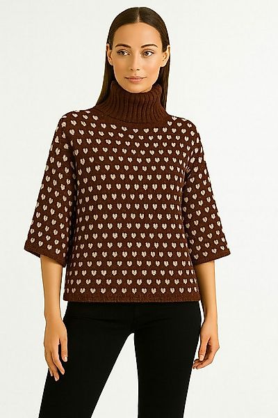 Worldclassca Strickpullover WORLDCLASSCA Damen Strickpulllover mit Stehkrag günstig online kaufen