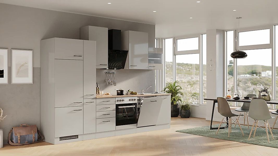 Flex-Well Küchenzeile "Lund", Gesamtbreite 310 cm, in weiten Farben erhältl günstig online kaufen