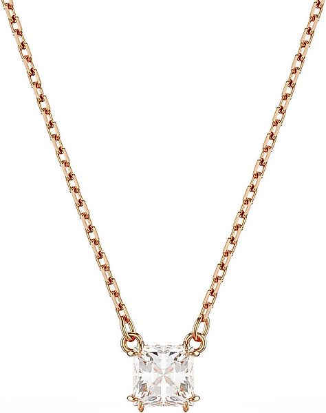 Swarovski Kette mit Anhänger Stilla Square Attract, mit Swarovski® Zirkonia günstig online kaufen