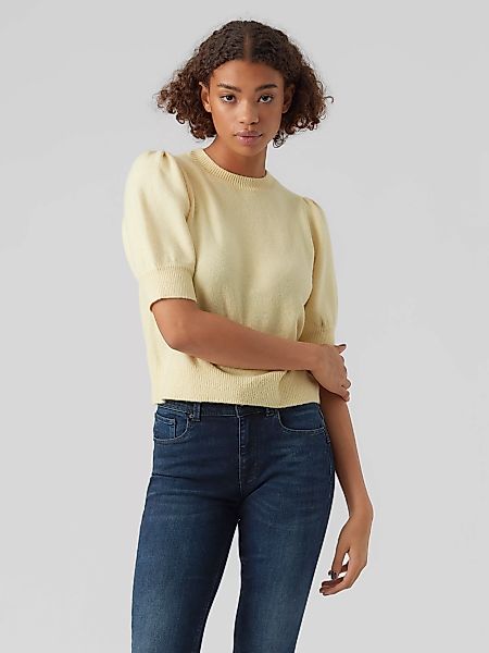 Vero Moda Strickpullover "VMDOFFY 2/4 O-NECK PULLOVER GA NOOS", mit leichte günstig online kaufen
