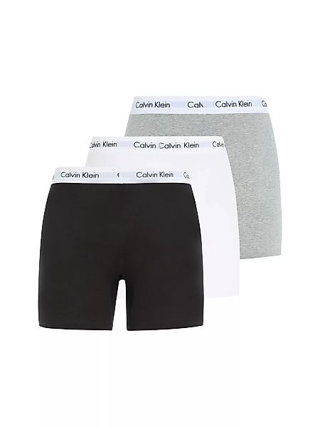 Calvin Klein 3-er Set Boxer Briefs Grau, Schwarz und Weiß günstig online kaufen
