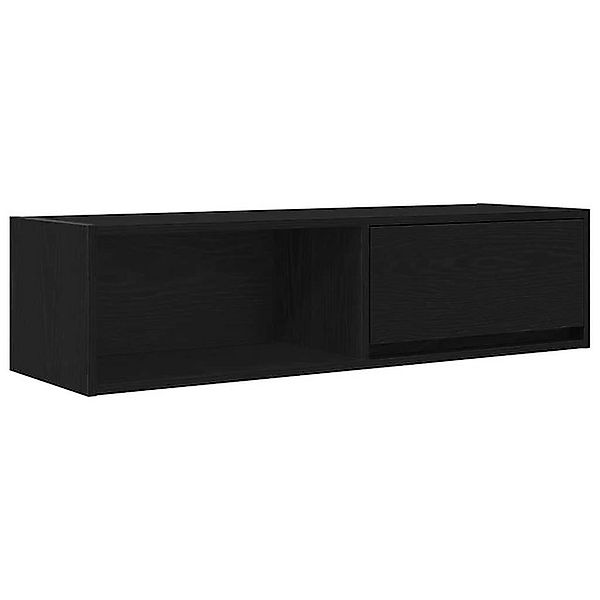 vidaXL TV-Schrank TV-Schrank Schwarz Eichen-Optik 100x31x25,5 cm Holzwerkst günstig online kaufen