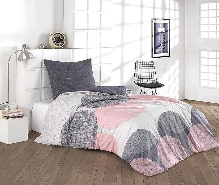 Leonado Vicenti Bettwäsche 4 tlg Winter Thermo Fleece Wende Bettwäsche 135x günstig online kaufen