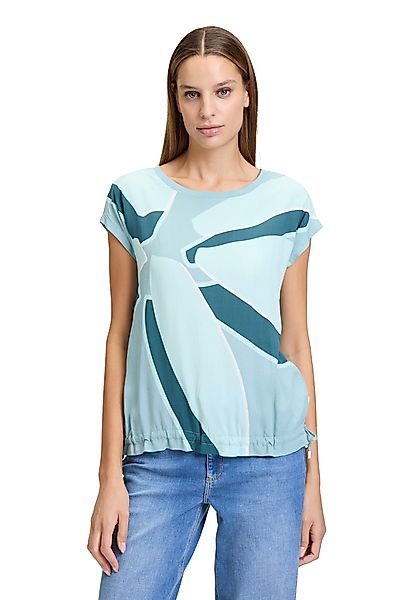 Betty&Co Kurzarmshirt Betty & Co Patchwork-Shirt günstig online kaufen