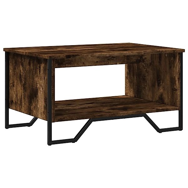 vidaXL Couchtisch Räuchereiche 75x51x40 cm Holzwerkstoff 848486 günstig online kaufen