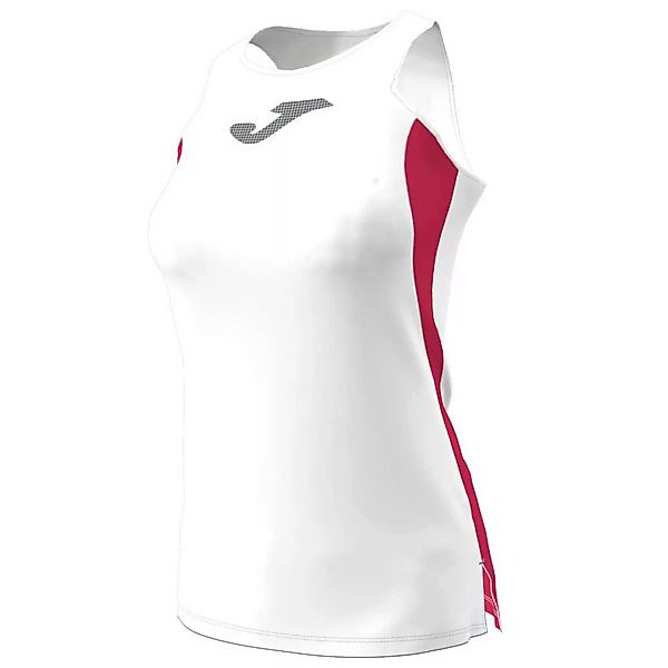 Joma Xago Ärmelloses T-shirt M White / Fuchsia günstig online kaufen