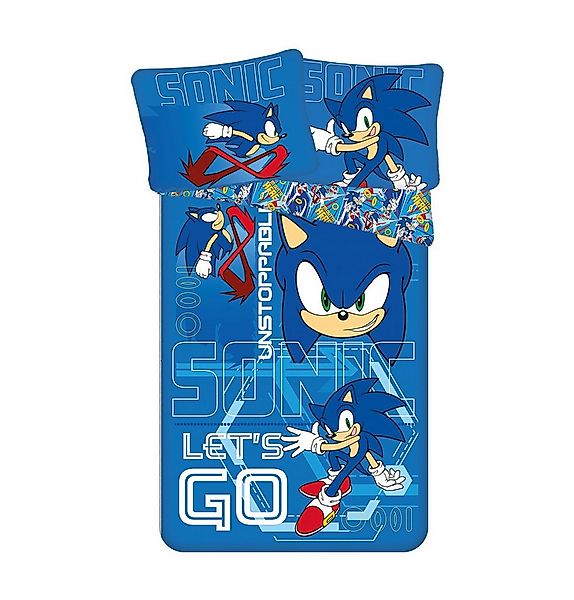 Sonic The Hedgehog Kinderbettwäsche Kuschelige Bettwäsche Baumwolle, 140x20 günstig online kaufen